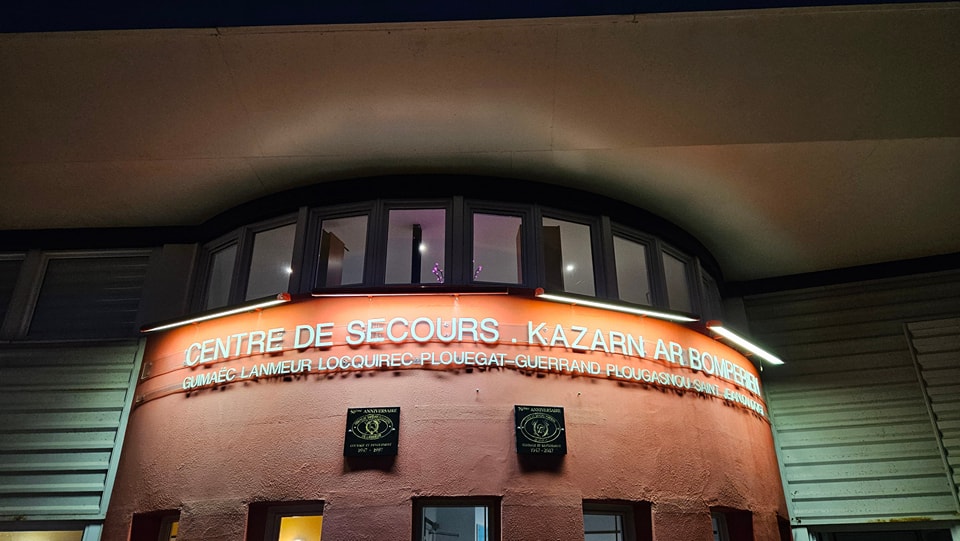 Sainte Barbe au Centre de Secours et d'intervention de Lanmeur